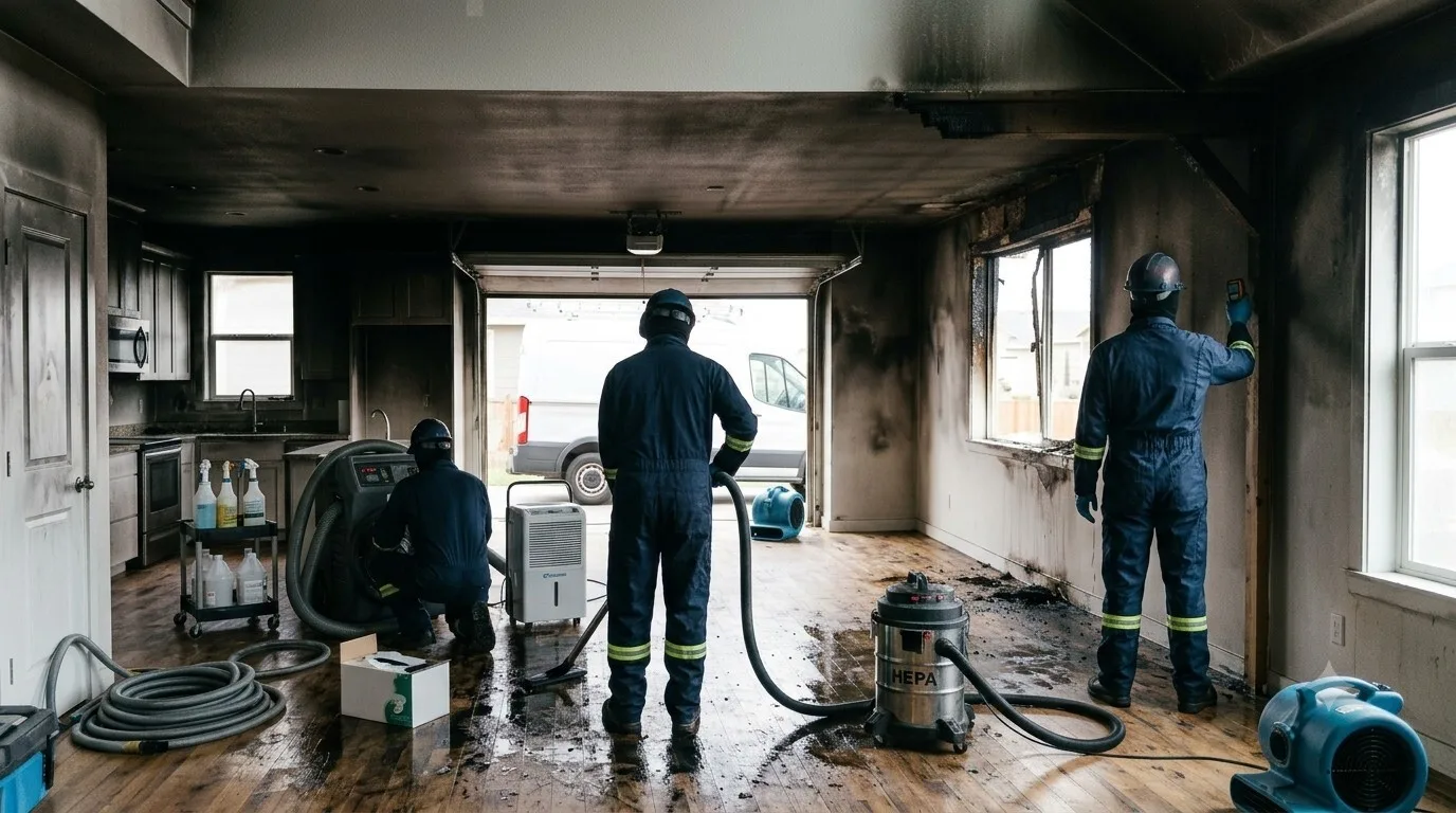 Fire Damage Restoration in Culver City, CA